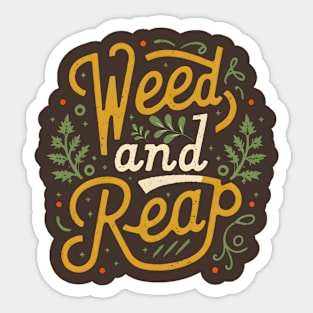 Weed Sticker